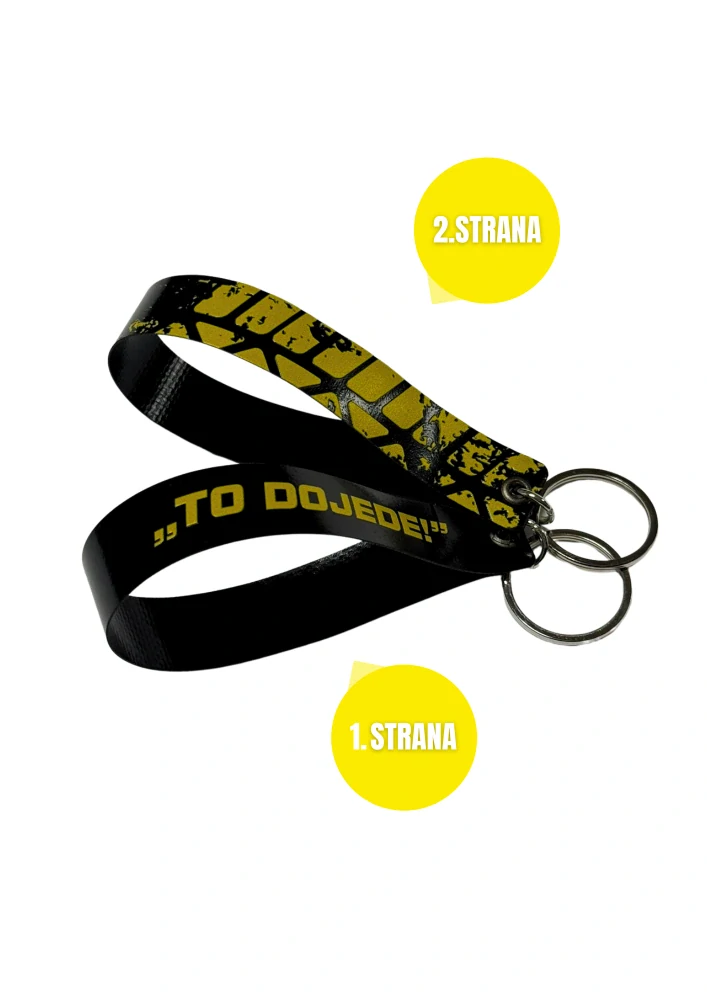 Klíčenka - "TO DOJEDE"